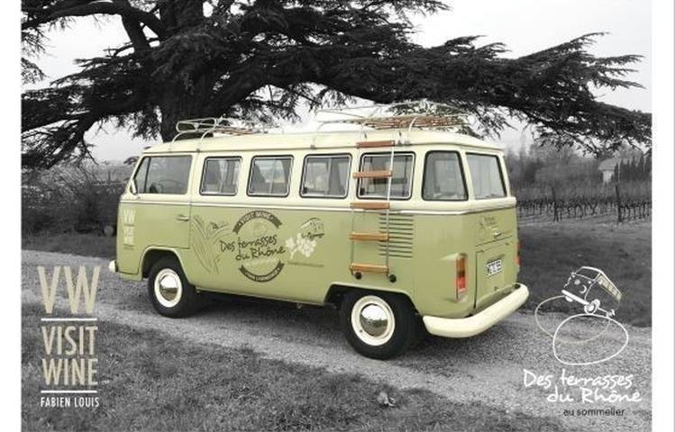 Photo of Balade en Combi Vintage - Des terrasses du Rhône au sommelier