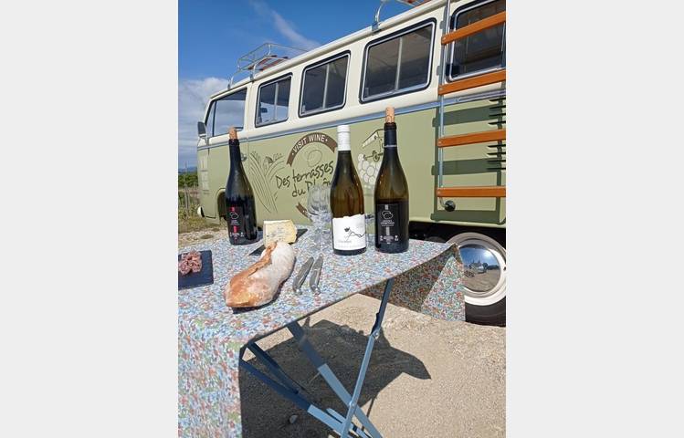 image de Balade en Combi Vintage - Des terrasses du Rhône au sommelier