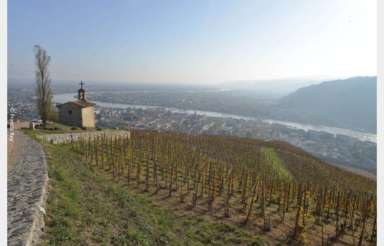 image de Bike trail: From the vineyard of Tain to the "Roches qui dansent"