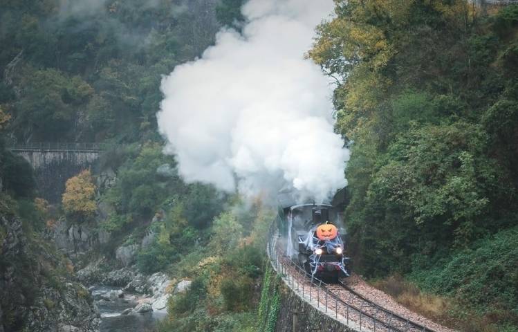 Photo of Le train fantôme à vapeur - Train de l'Ardèche
