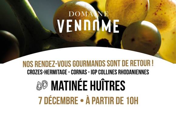 Gourmet events: Oyster matinee -Domaine Vendome