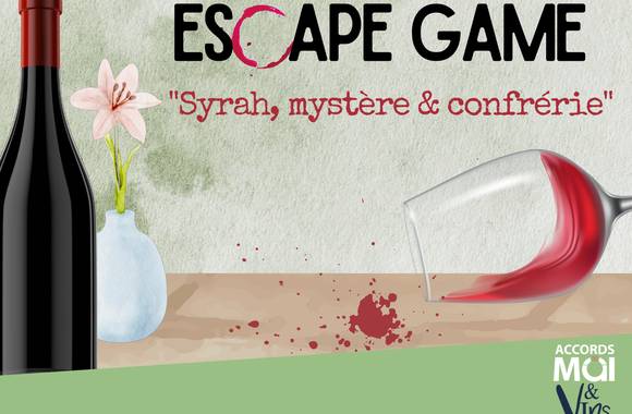 ANNULE Escape game : Syrah, mystère & confrérie à la Cave Sébastien Blachon