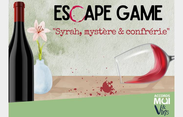 image de ANNULE Escape game : Syrah, mystère & confrérie à la Cave Sébastien Blachon