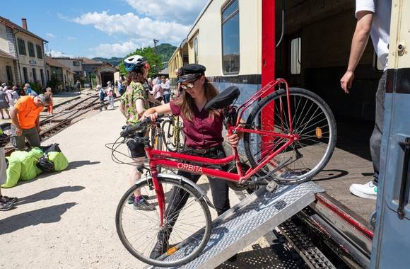 Le Cyclo Train - Train de l'Ardèche