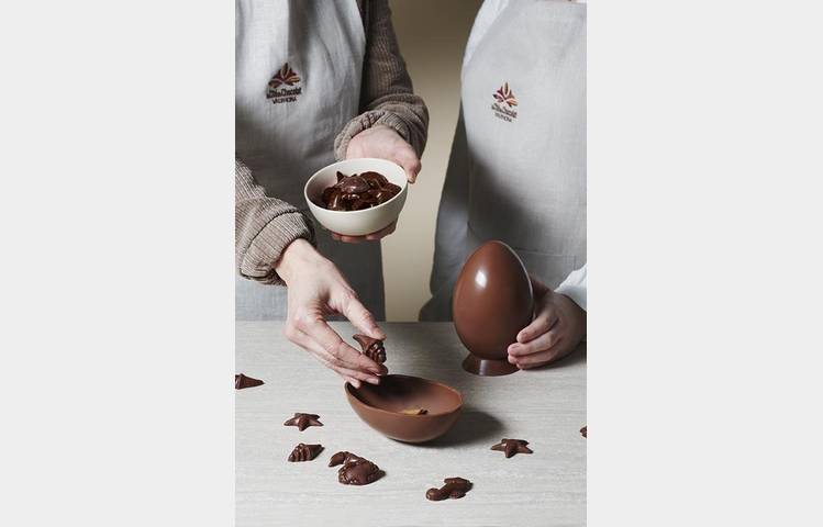 image de Atelier passion Duo moulage - Cité du chocolat Valrhona