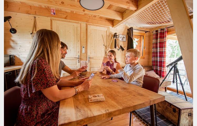 image de Les Cabanes Perchées du Safari de Peaugres