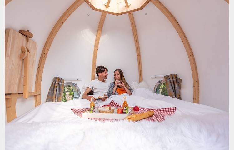 image de Les Cabanes Perchées du Safari de Peaugres