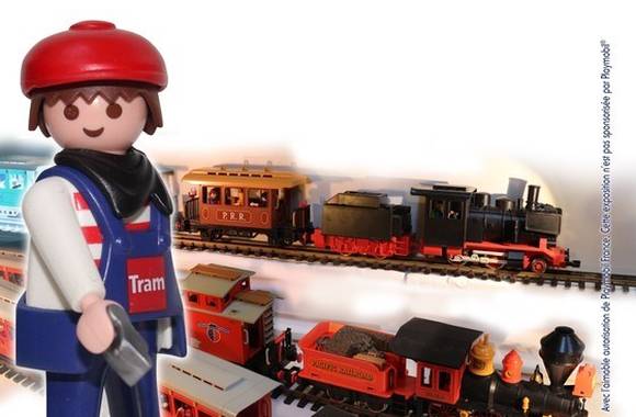 Exposition Playmobil® - Train de l'Ardèche