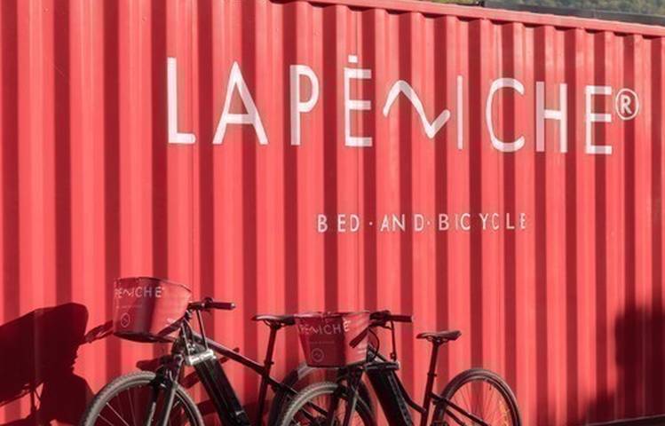 Photo of Bed and Bicycle - La Péniche