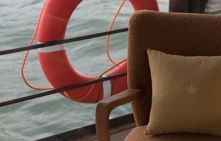 Photo of Bed and Bicycle - La Péniche