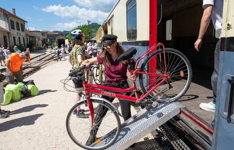 Photo of Le Cyclo Train - Train de l'Ardèche