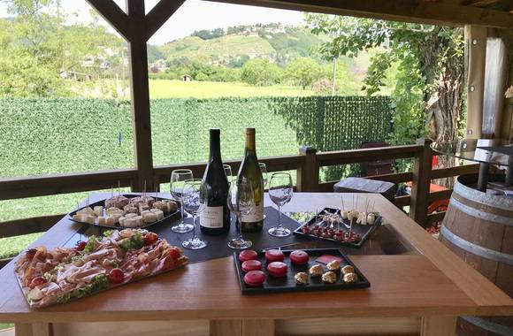 Dégustation de vins avec Mobilboard Condrieu