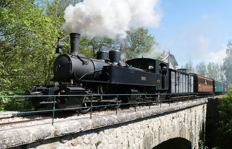 Photo of La boucle du Doux en bateau, Cyclo et Train Vapeur - La compagnie des canotiers