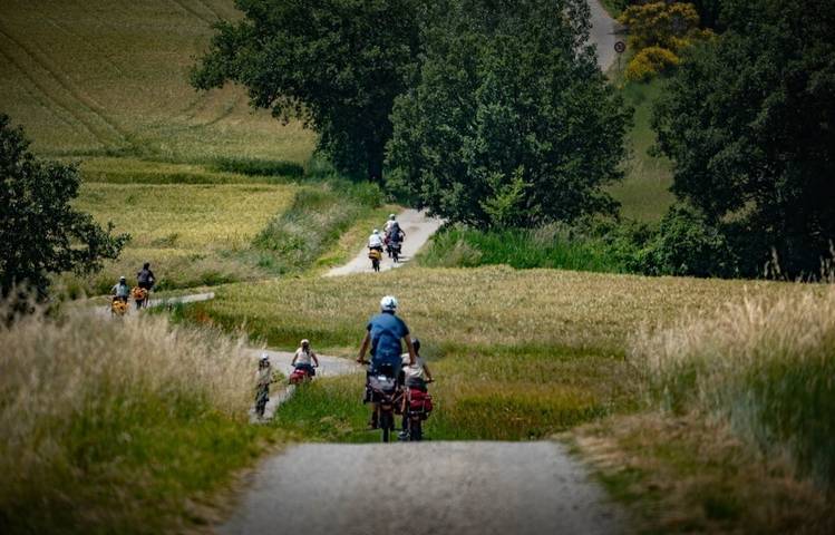 Photo of Voyage vélo - Dolce Via, l'Ardèche version vélo, train à vapeur et baignade