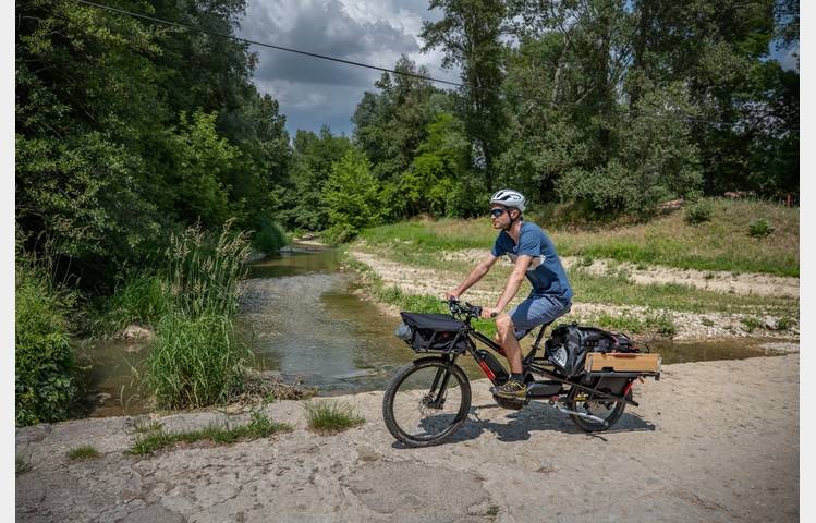 image de Voyage vélo - Dolce Via, l'Ardèche version vélo, train à vapeur et baignade