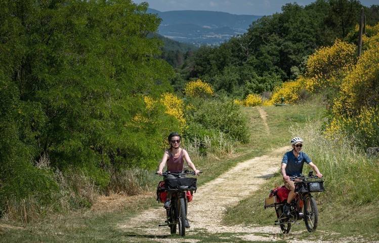 Photo of Voyage vélo - Dolce Via, l'Ardèche version vélo, train à vapeur et baignade