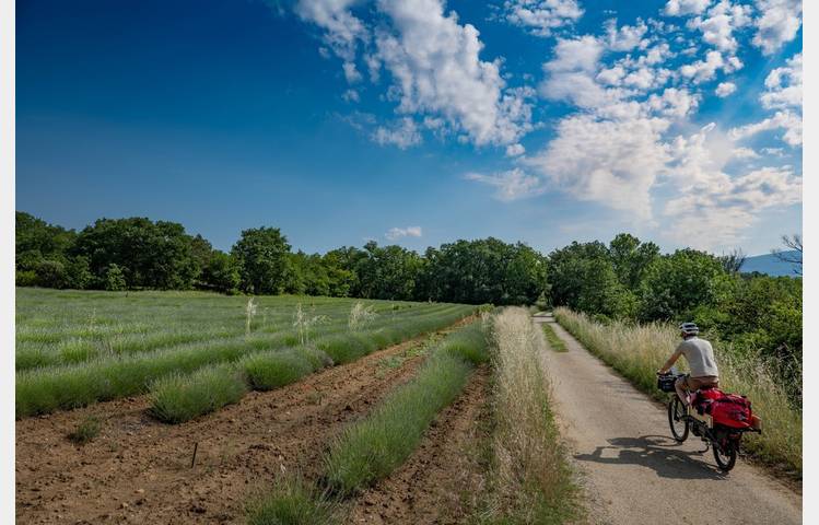 image de Voyage vélo - Dolce Via, l'Ardèche version vélo, train à vapeur et baignade