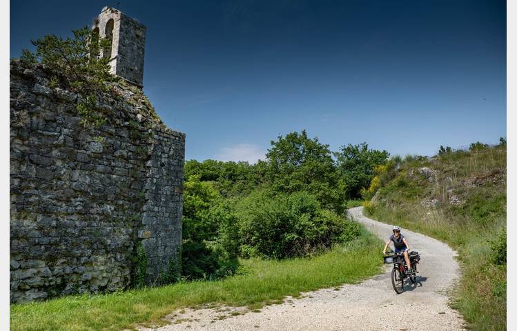 image de Voyage vélo - Dolce Via, l'Ardèche version vélo, train à vapeur et baignade