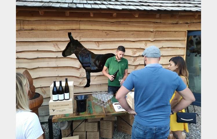 image de Gourmet market at the Peaugres Safari