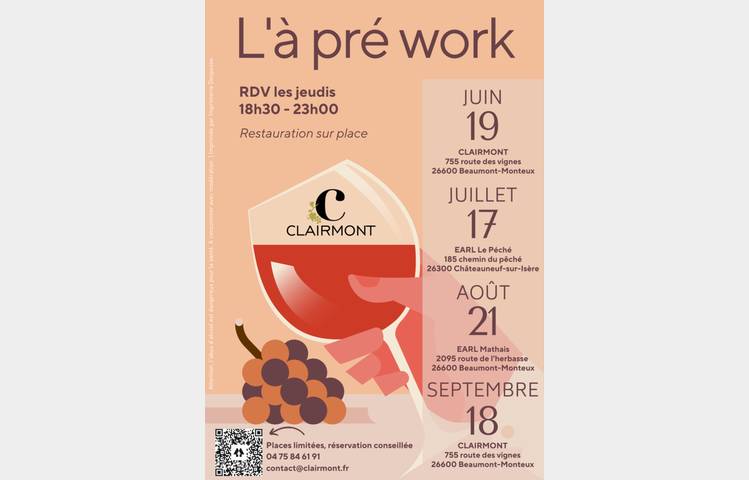 image de L'à pré work avec la Cave de Clairmont - Cave de Clairmont