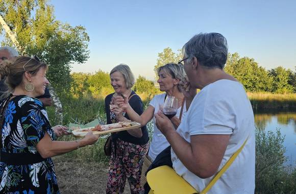 Balade gourmande dans les vignes