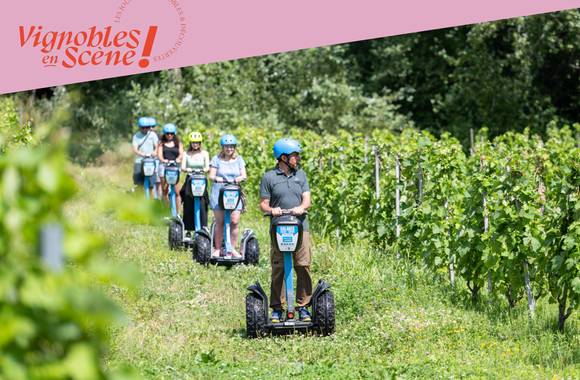Balade en gyropodes dans les vignobles