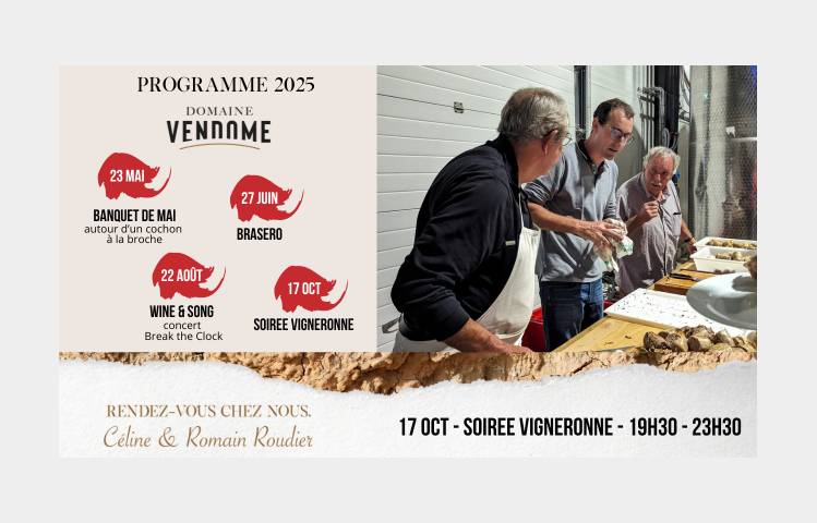 image de Soirée vigneronne - Domaine de Vendôme
