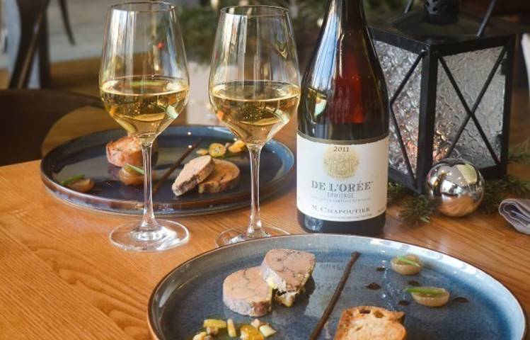 Photo of Wine & foie gras" workshop - M.CHAPOUTIER