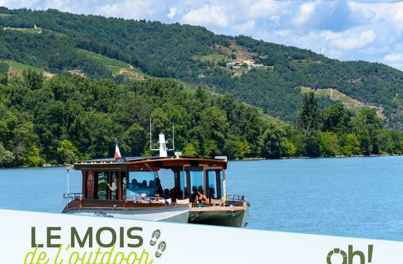 Croisière en Hermitage vers Saint Vallier avec les Canotiers