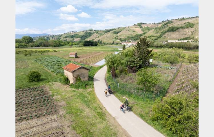 image de ViaRhôna grand départ, en route vers le sud !