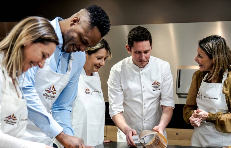 Photo of Workshop chocolate mouss in English - cité du chocolat Valrhona