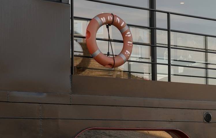 Photo of Bed and Bicycle ( La Péniche )